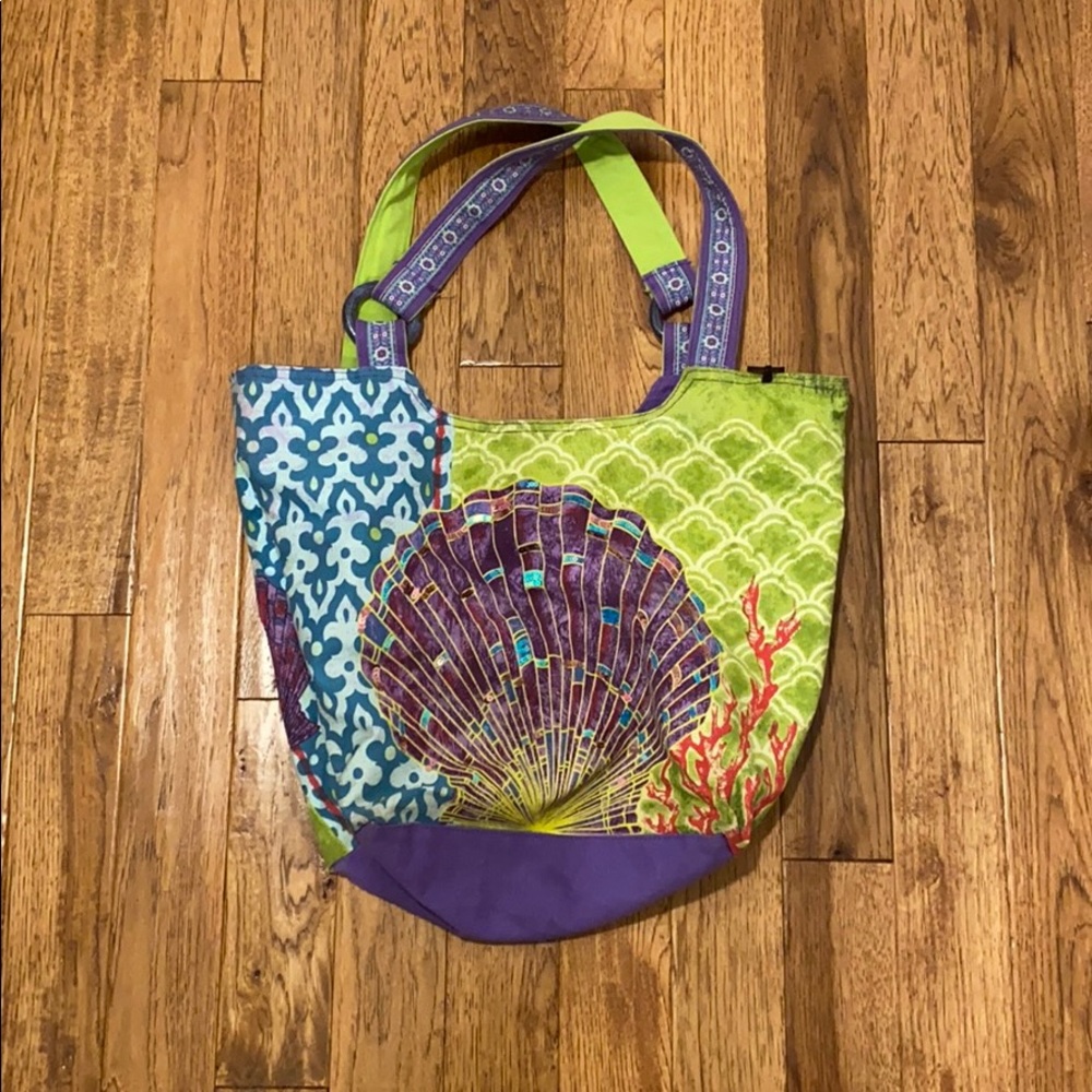 Vintage 70s Fantasia Beach Bag